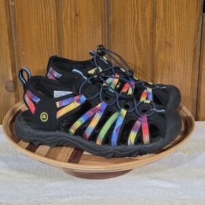 Atika Outdoor Shoes Womens Water Hike 6 Black Drawstring Hiking Sandals Color